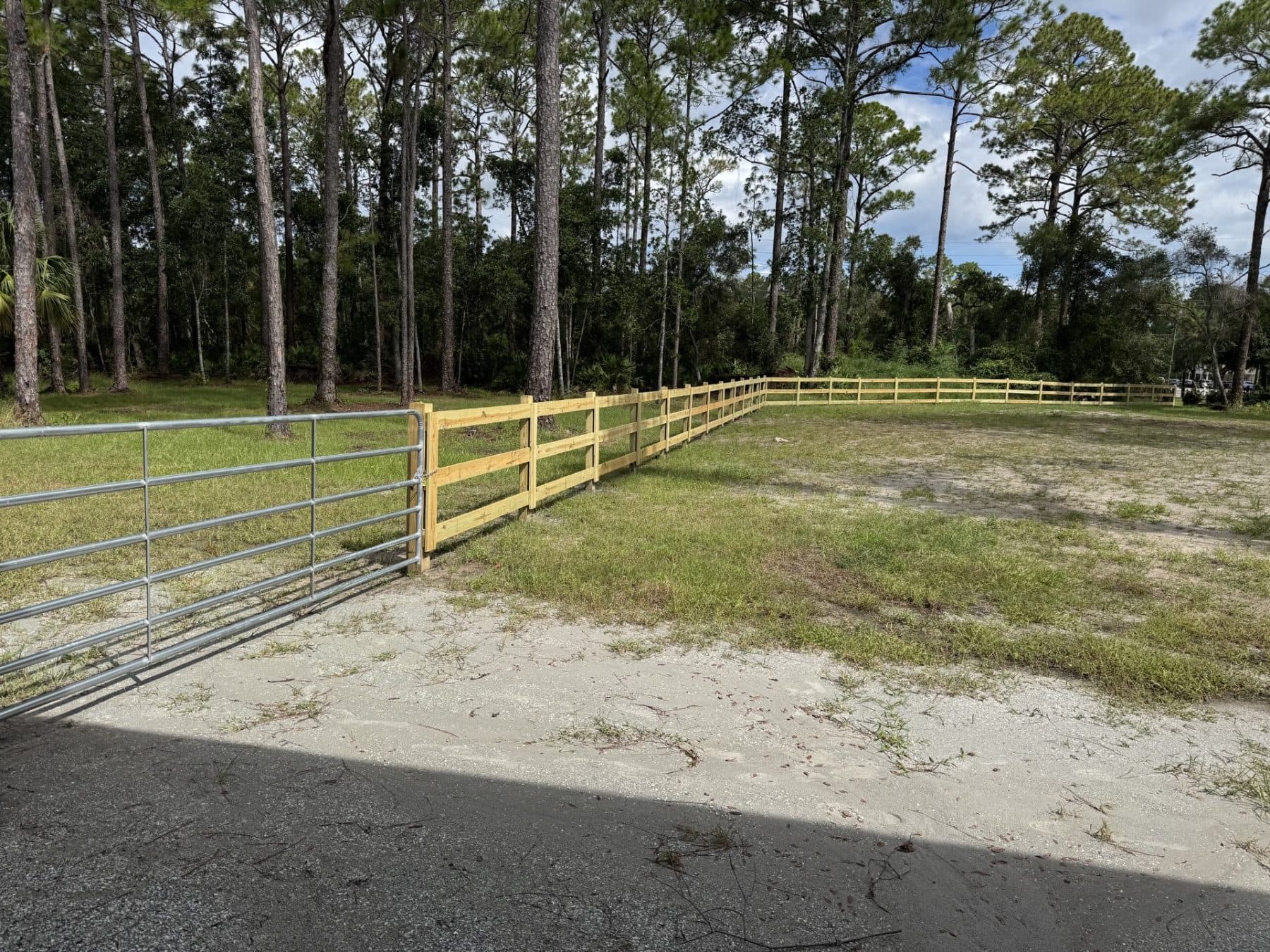 3 Board Horse Fencing — Ormond Beach, FL